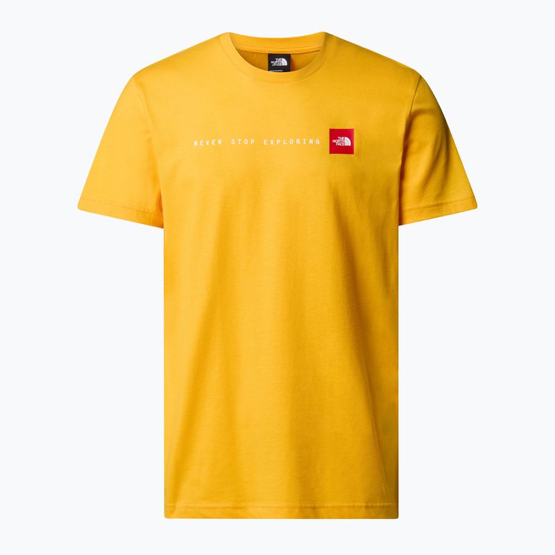 Tricou pentru bărbați The North Face Never Stop Exploring Tee summit gold 4