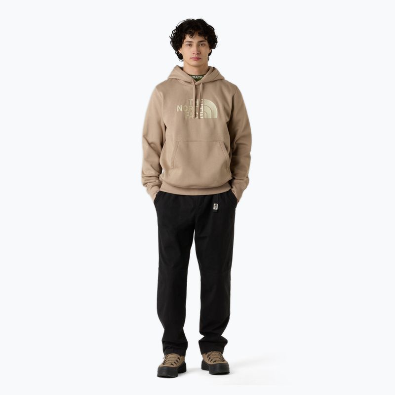 Bluză pentru bărbați The North Face Drew Peak Pullover Hoodie mushroom grey/gravel 2