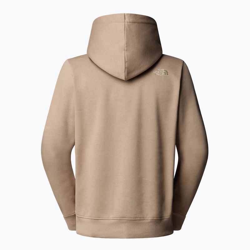 Bluză pentru bărbați The North Face Drew Peak Pullover Hoodie mushroom grey/gravel 5