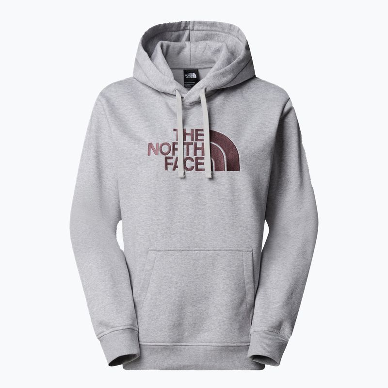 Bluză pentru femei The North Face Drew Peak Pullover Hoodie lightgreyheather/tawnyquartz 4