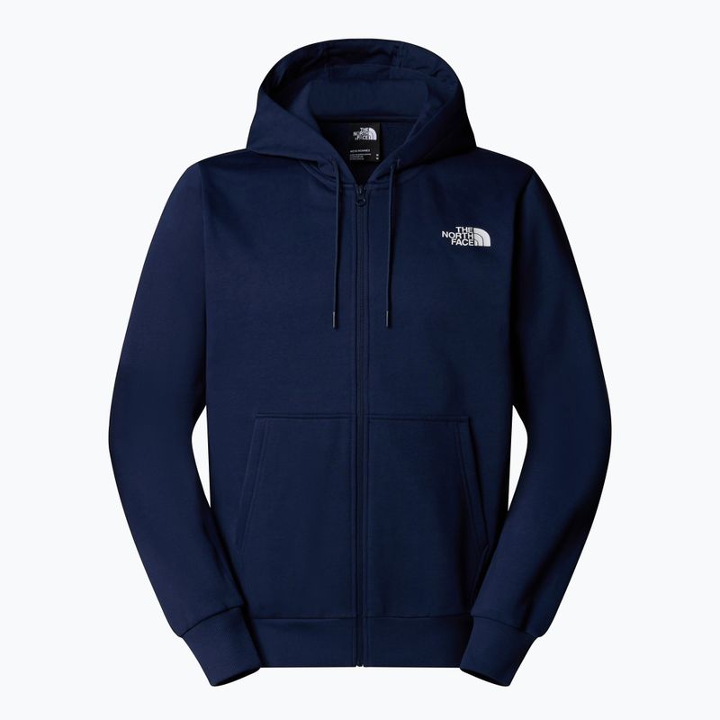 Bluză pentru bărbați The North Face Simple Dome Full Zip Hoodie summit navy 5