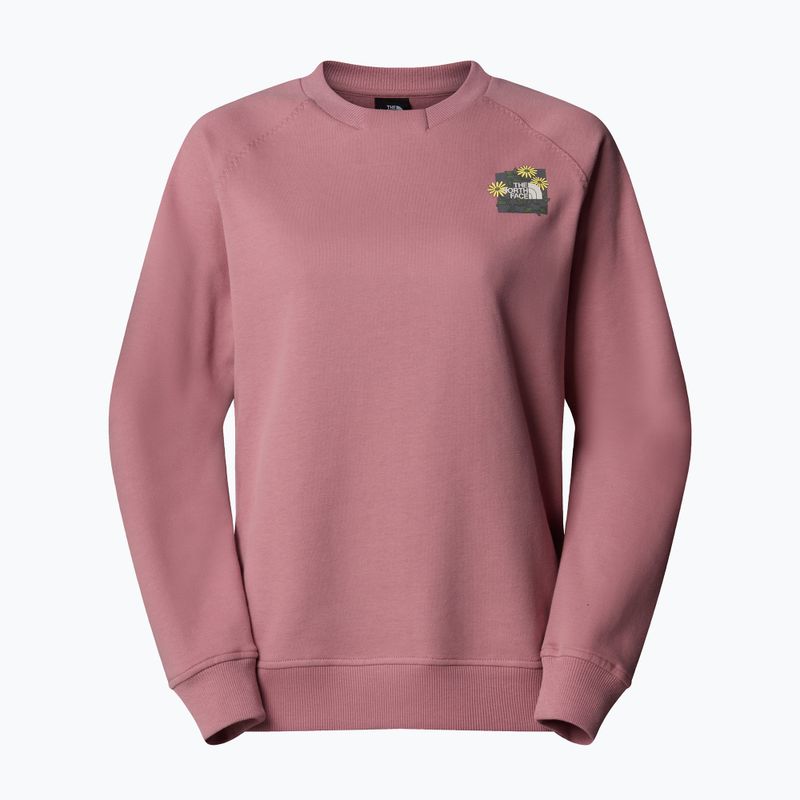 Bluză pentru femei The North Face Connect Relaxed Crew Graphic nostalgia rose 4