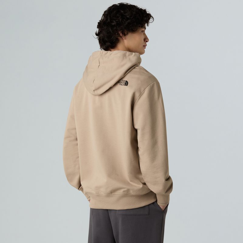 Bluză pentru bărbați The North Face Flower Dome Relaxed Hooded GPH mushroom grey 3