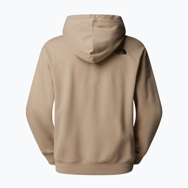 Bluză pentru bărbați The North Face Flower Dome Relaxed Hooded GPH mushroom grey 5