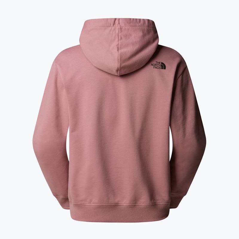 Bluză pentru bărbați The North Face Flower Dome Relaxed Hooded GPH nostalgia rose 2