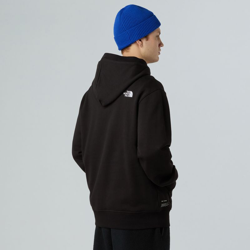 Hanorac pentru bărbați The North Face Icon Relaxed Hooded black 3