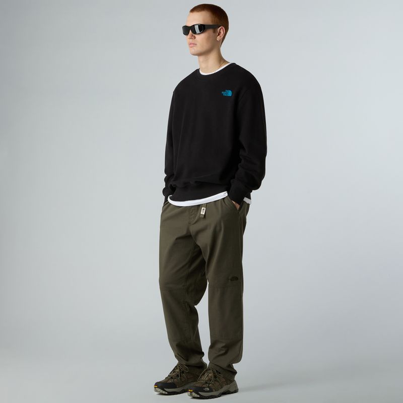 Bluză pentru bărbați The North Face NSE Slopes Relaxed Crew Graphite black 2