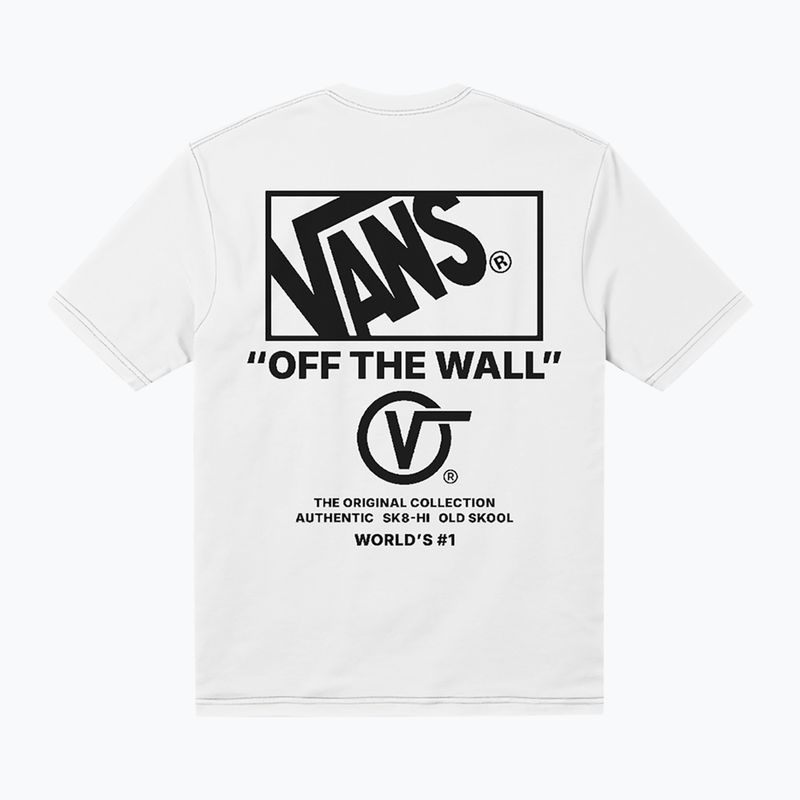 Tricou pentru bărbați Vans Stacked Hi Tee white 5