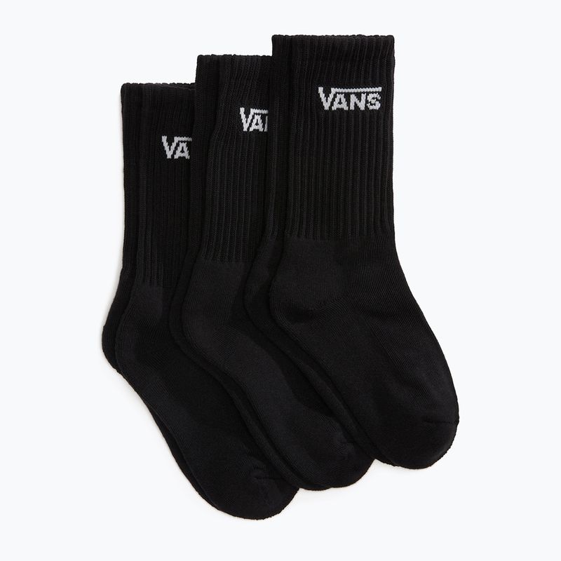 Șosete pentru copii Vans Classic Crew 3 perechi rox black 2
