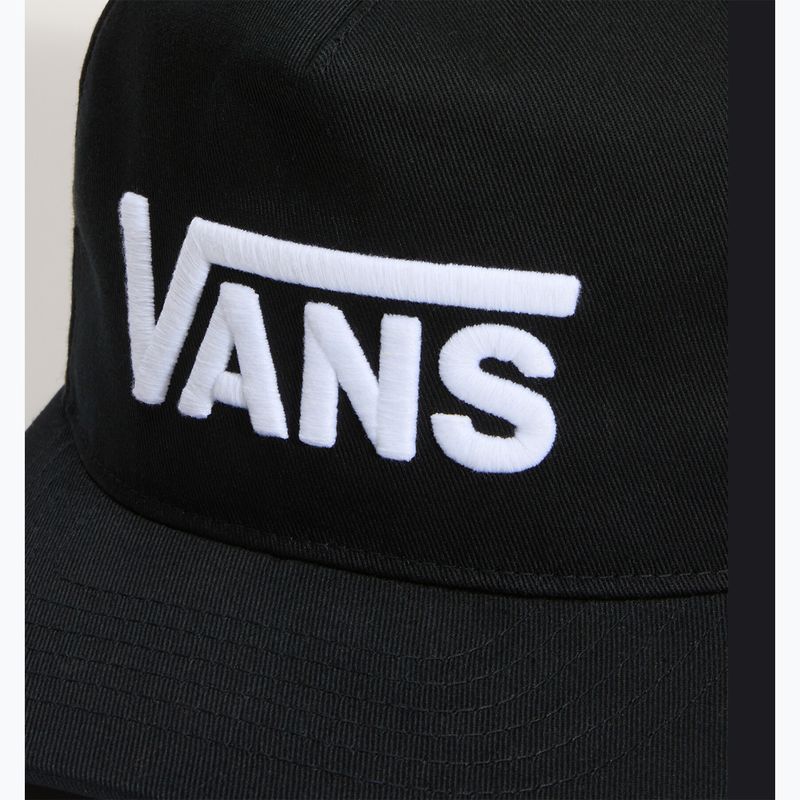 Șapcă pentru bărbați Vans Drop V Logo Snapback black 3