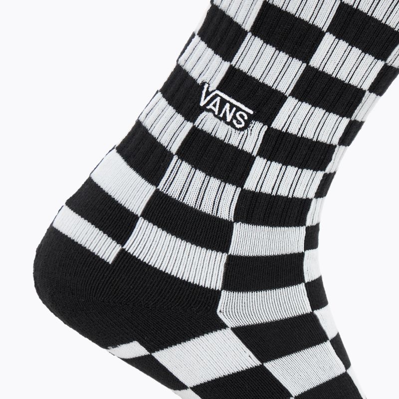 Șosete Vans Checkerboard Crew checkerboard black/white 3