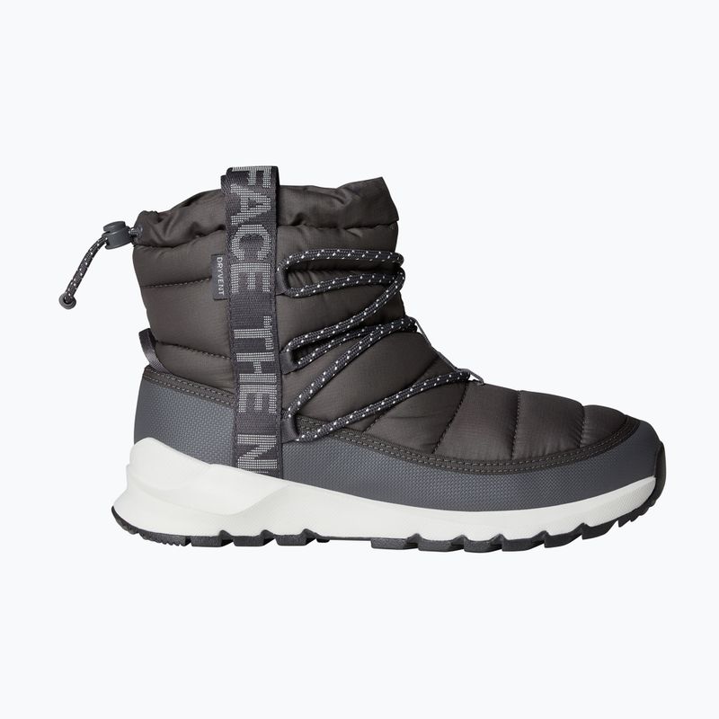 Ghete de iarnă damă The North Face Thermoball Lace Up WP anthracite grey/white ash