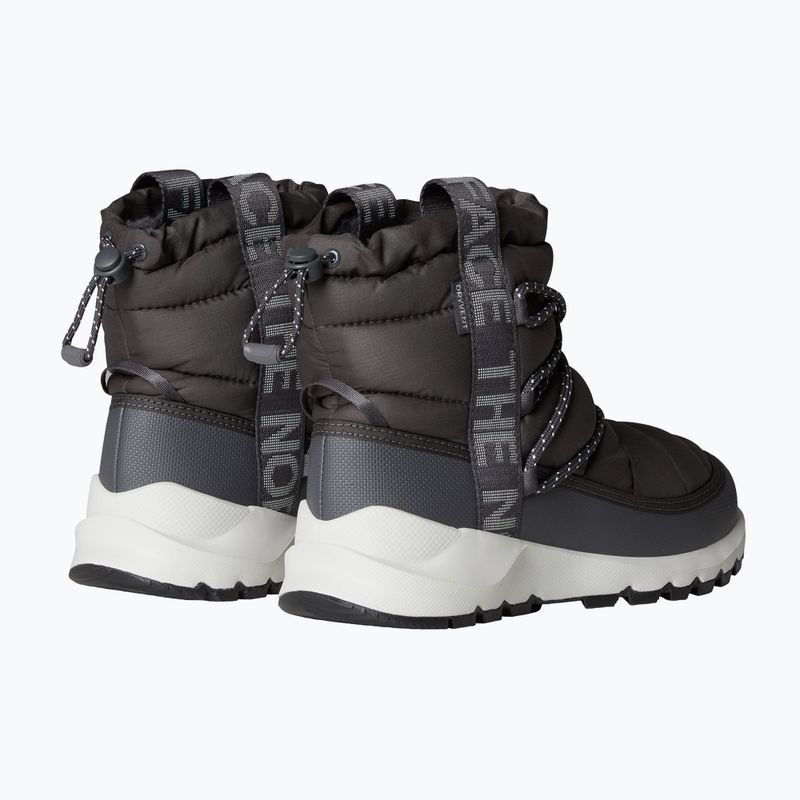 Ghete de iarnă damă The North Face Thermoball Lace Up WP anthracite grey/white ash 3