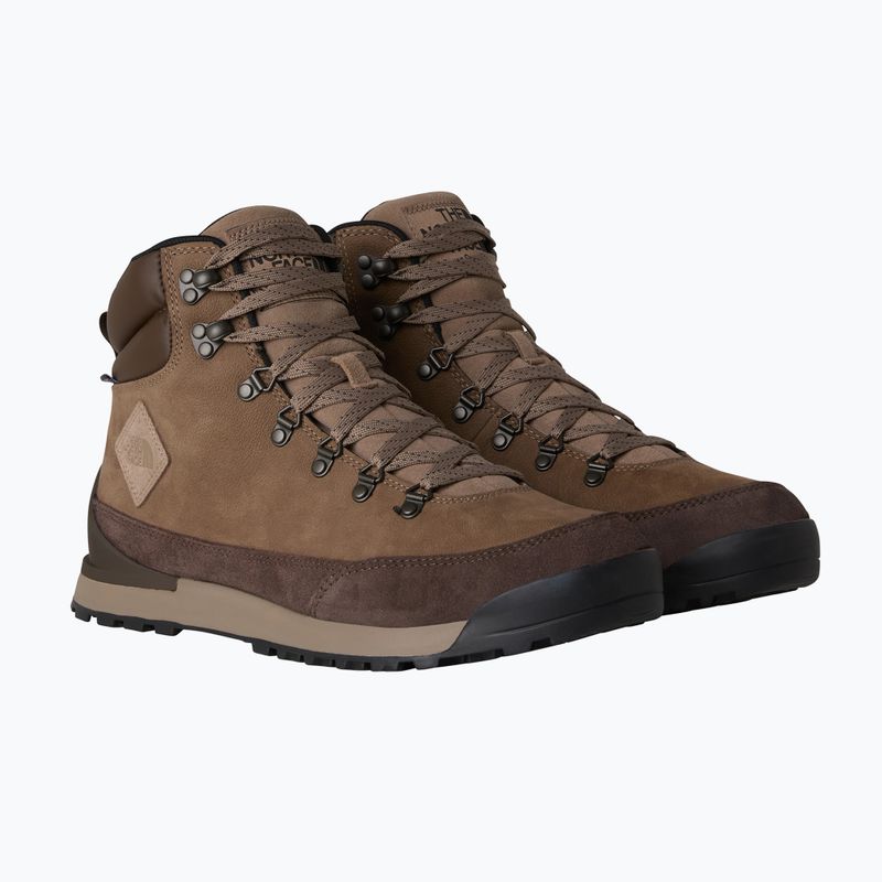 Încălțăminte pentru bărbați The North Face Back To Berkeley IV Leather WP demitasse brown/garnet 9