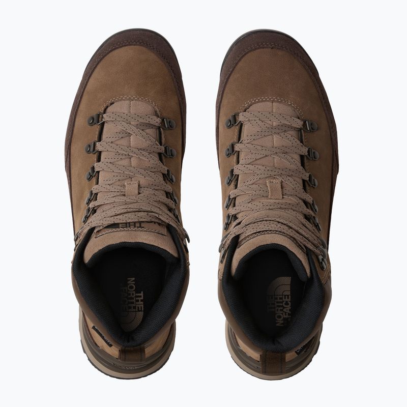 Încălțăminte pentru bărbați The North Face Back To Berkeley IV Leather WP demitasse brown/garnet 11