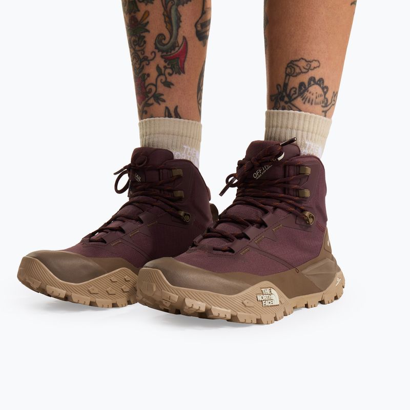 Încălțăminte de drumeție pentru femei The North Face Offtrail Hike Mid Gore-Tex tawny quartz/mocha brown 9