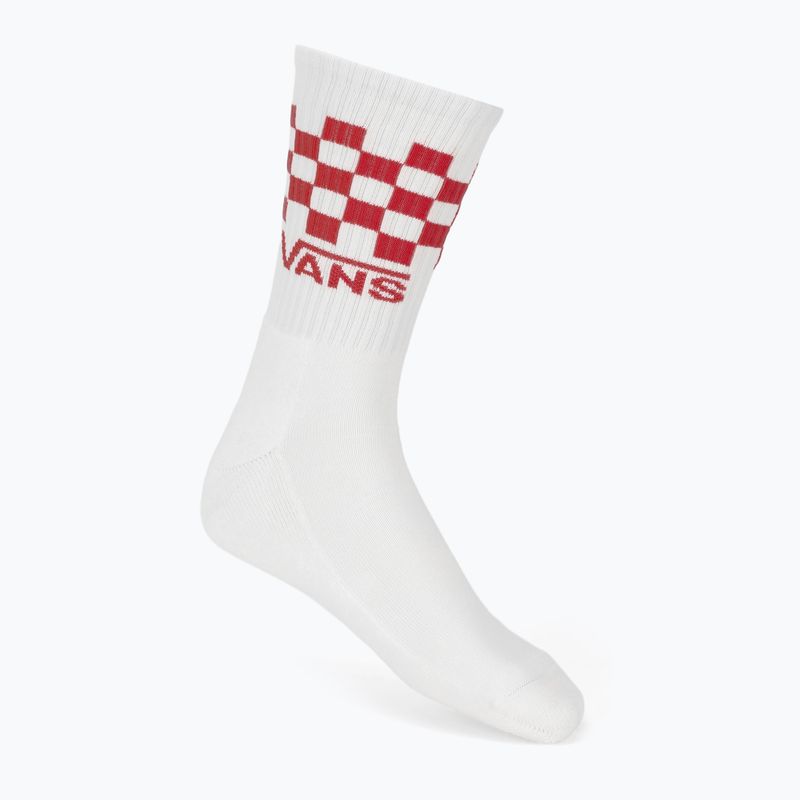 Șosete Vans Classic Check Crew 3 perechi white 2