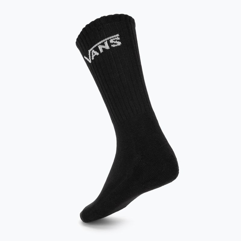 Șosete Vans Classic Crew 3 perechi rox black 2