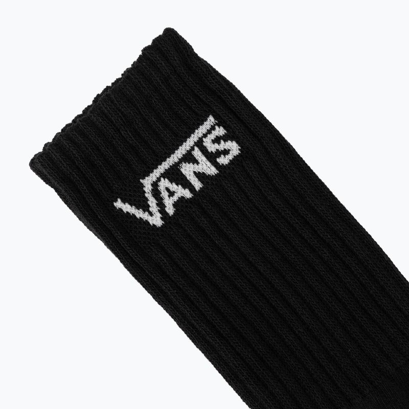 Șosete Vans Classic Crew 3 perechi rox black 3