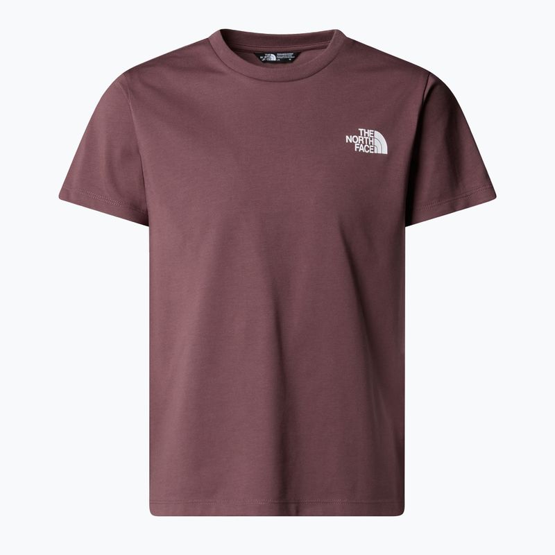 Tricou pentru copii The North Face Simple Dome tawny quartz