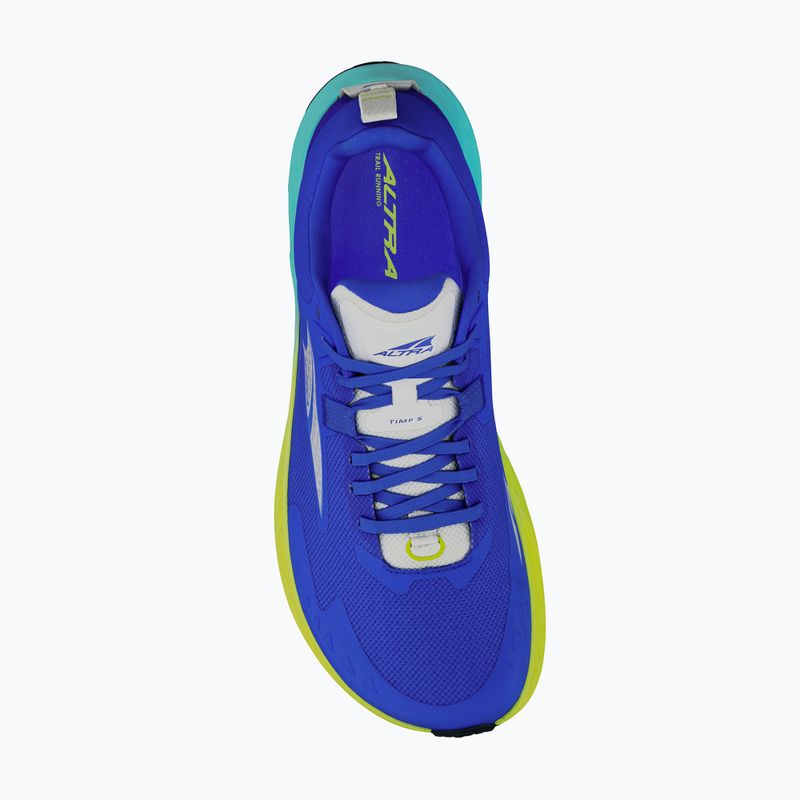 Încălțăminte de alergare pentru bărbați Altra Timp 5 blue/lime 4
