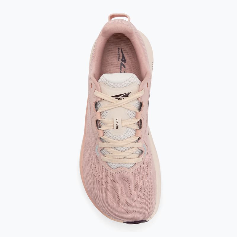 Încălțăminte de alergare pentru femei Altra FWD VIA dusty pink 5