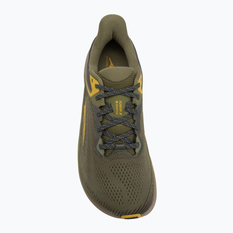 Încălțăminte de alergare pentru bărbați Altra Torin 8 GTX dusty olive 5