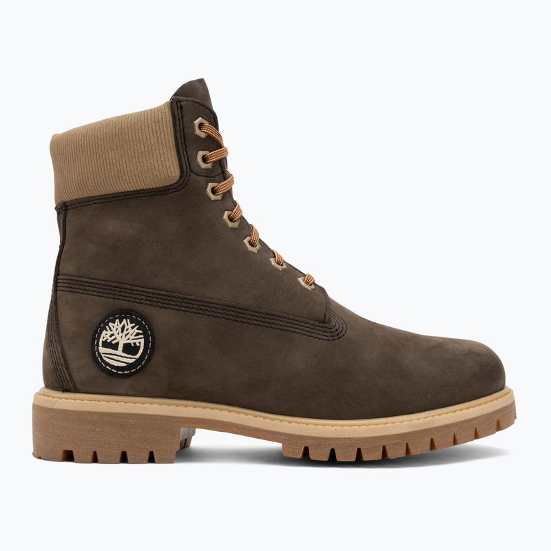 Încălțăminte pentru Bărbați Timberland Premium 6 Inch Lace Up Waterproof dark brown nubuck/olive 2
