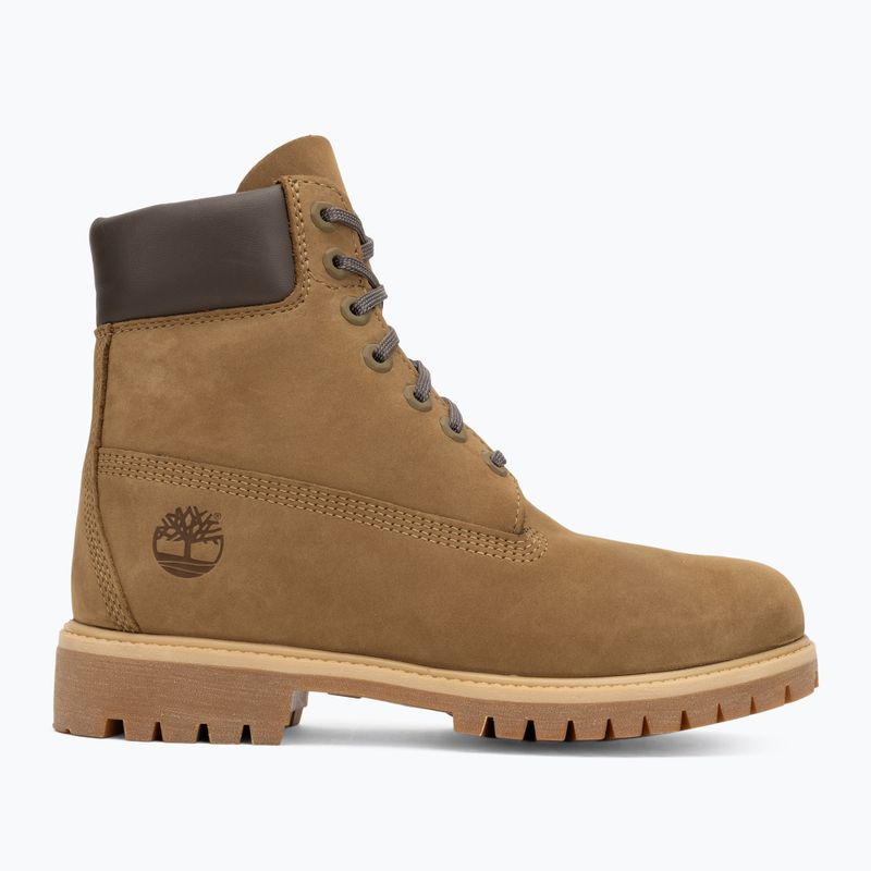 Încălțăminte pentru Bărbați Timberland Premium 6 Inch Lace Up Waterproof olive nubuck/dark brown 2