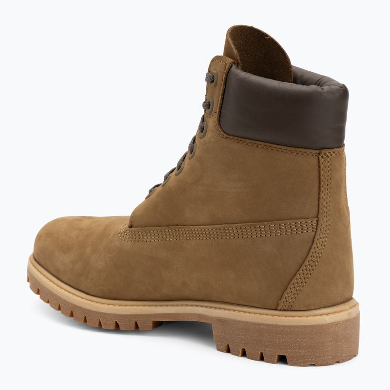 Încălțăminte pentru Bărbați Timberland Premium 6 Inch Lace Up Waterproof olive nubuck/dark brown 3