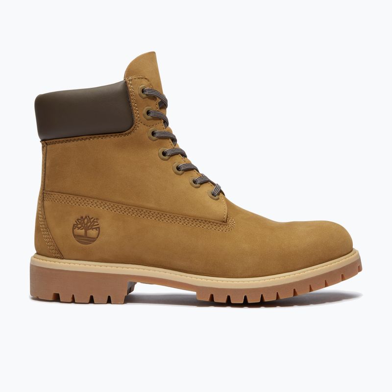 Încălțăminte pentru Bărbați Timberland Premium 6 Inch Lace Up Waterproof olive nubuck/dark brown 8