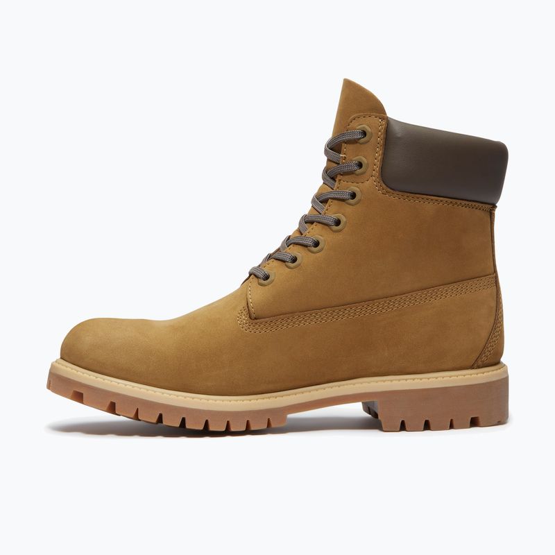 Încălțăminte pentru Bărbați Timberland Premium 6 Inch Lace Up Waterproof olive nubuck/dark brown 9