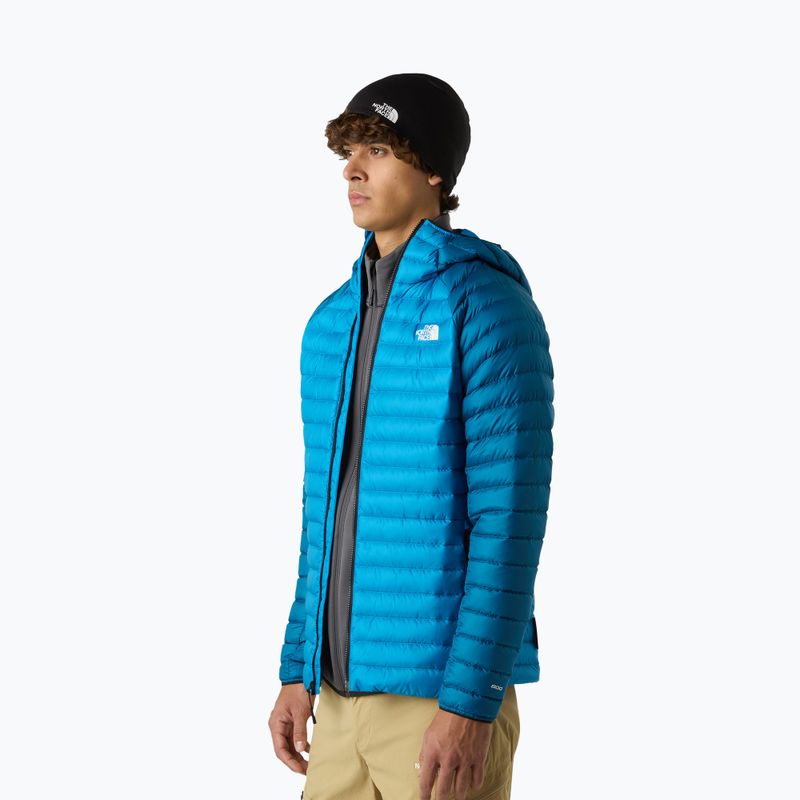 Geacă cu puf pentru bărbați The North Face Bettaforca Lt Down Hoodieskyline blue/adriatic blue 4