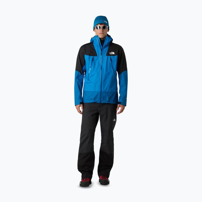 Geacă de ploaie pentru bărbați The North Face Signal 2.5L Dryvent skyline blue/adriatic blue/tnf black 2