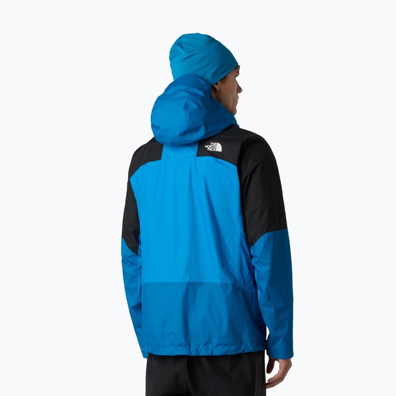 Geacă de ploaie pentru bărbați The North Face Signal 2.5L Dryvent skyline blue/adriatic blue/tnf black 3