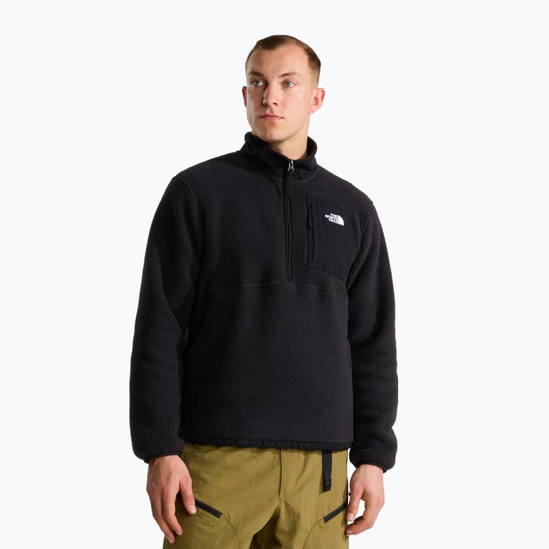Bluză fleece pentru bărbați The North Face Yumiori Off Peak 1/2 Zip tnf black