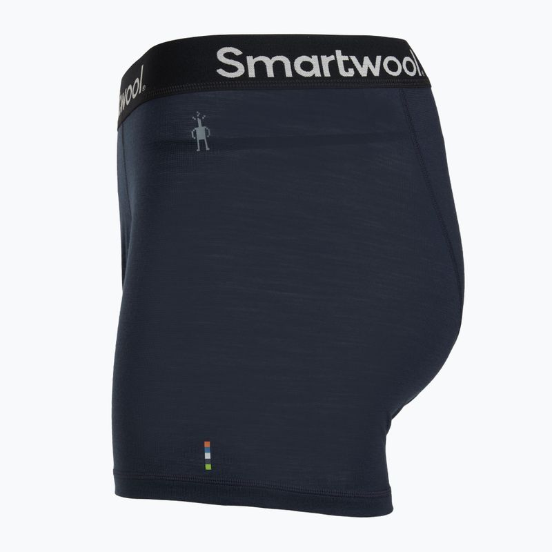 Boxeri termoactivi pentru bărbați Smartwool Everyday Merino Boxer Brief Boxed deep navy 3