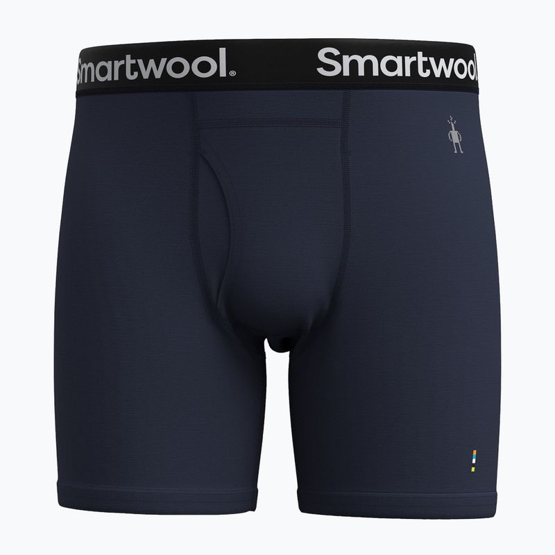 Boxeri termoactivi pentru bărbați Smartwool Everyday Merino Boxer Brief Boxed deep navy 5