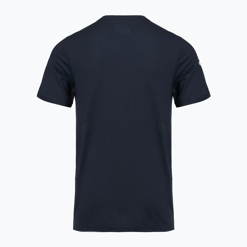 Tricou pentru bărbați Smartwool Peak Bagger Active SS Graphic Tee navy 2