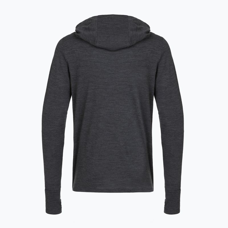 Longsleeve pentru bărbați Smartwool Merino Sun Hoodie iron heather 2