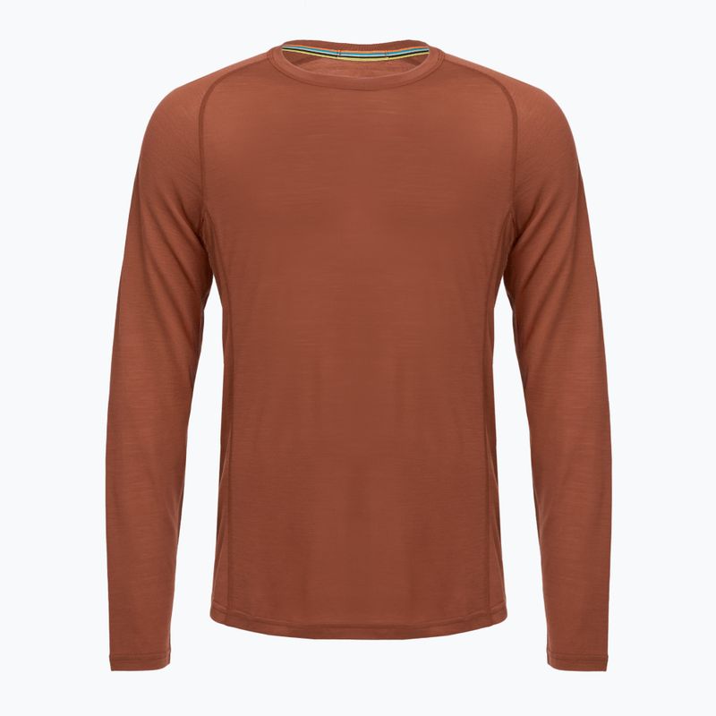 Bluză termică pentru bărbați Smartwool Merino Sport 120 burnt sienna