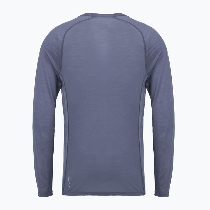 Longsleeve termoactiv pentru bărbați Smartwool Merino Sport 120 nightfall blue 2