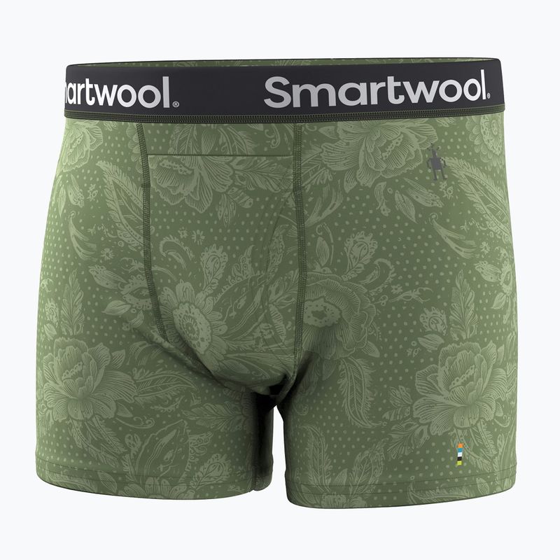 Boxeri termoactivi pentru bărbați Smartwool Merino Print Boxer Brief Boxed frn rstc flrl 5