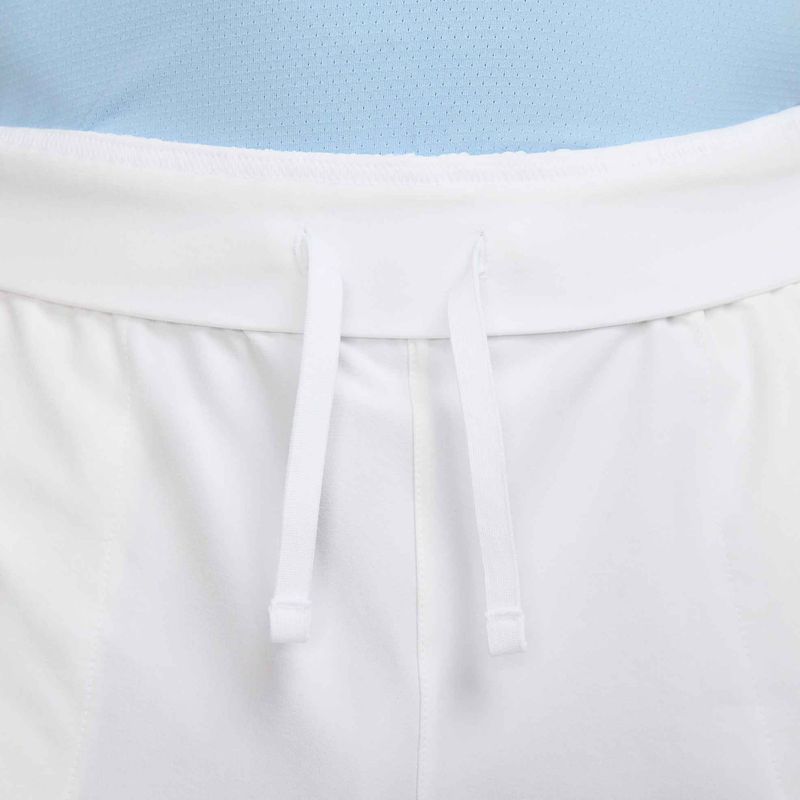 Pantaloni scurți de tenis pentru bărbați Nike Court Dri-Fit Advantage 8" white/black 5
