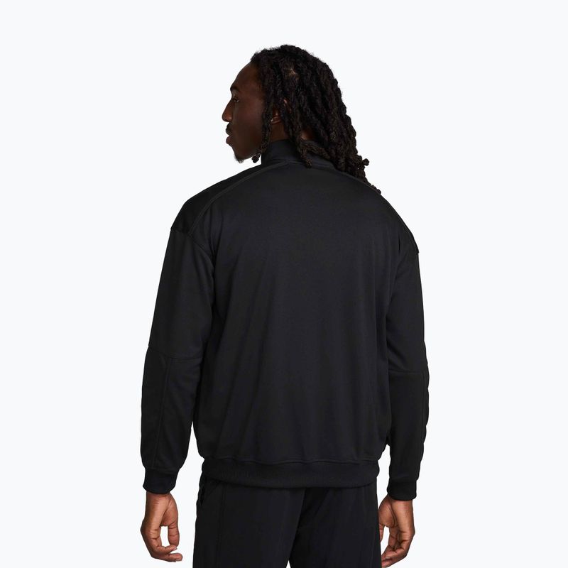 Bluză de tenis pentru bărbați Nike Court Heritage black/black 3