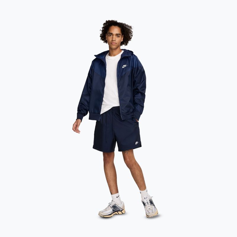 Pantaloni scurți pentru bărbați Nike Club Woven Flow obsidian/white 2