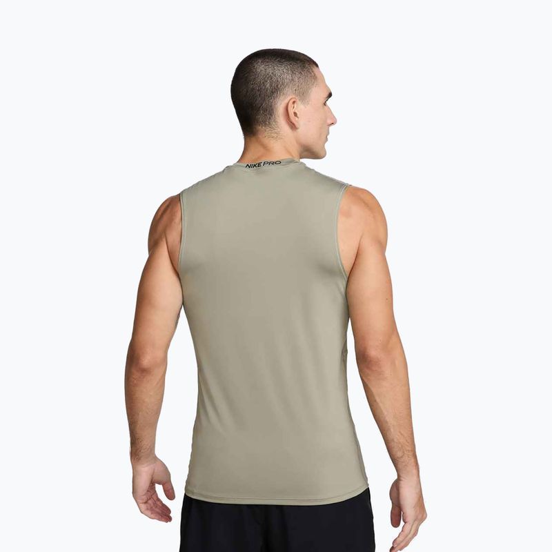 Tricou de antrenament pentru bărbați Nike Pro Dri-Fit Sleeveless Top light army/black 3