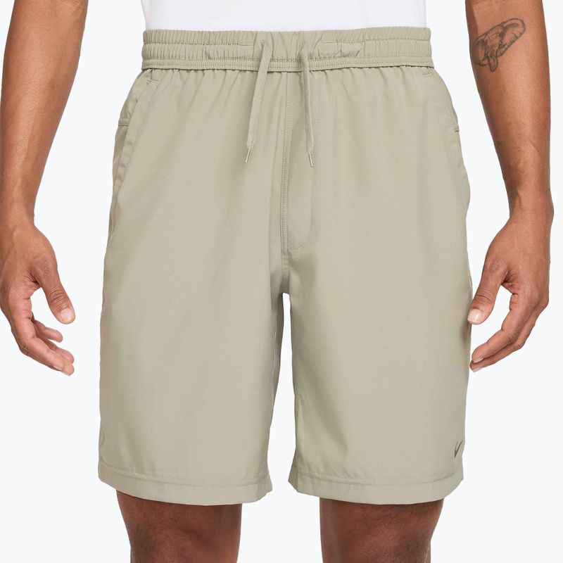 Pantaloni scurți de alergare pentru bărbați Nike Form Dri-Fit Unlined 9" light army/black 3