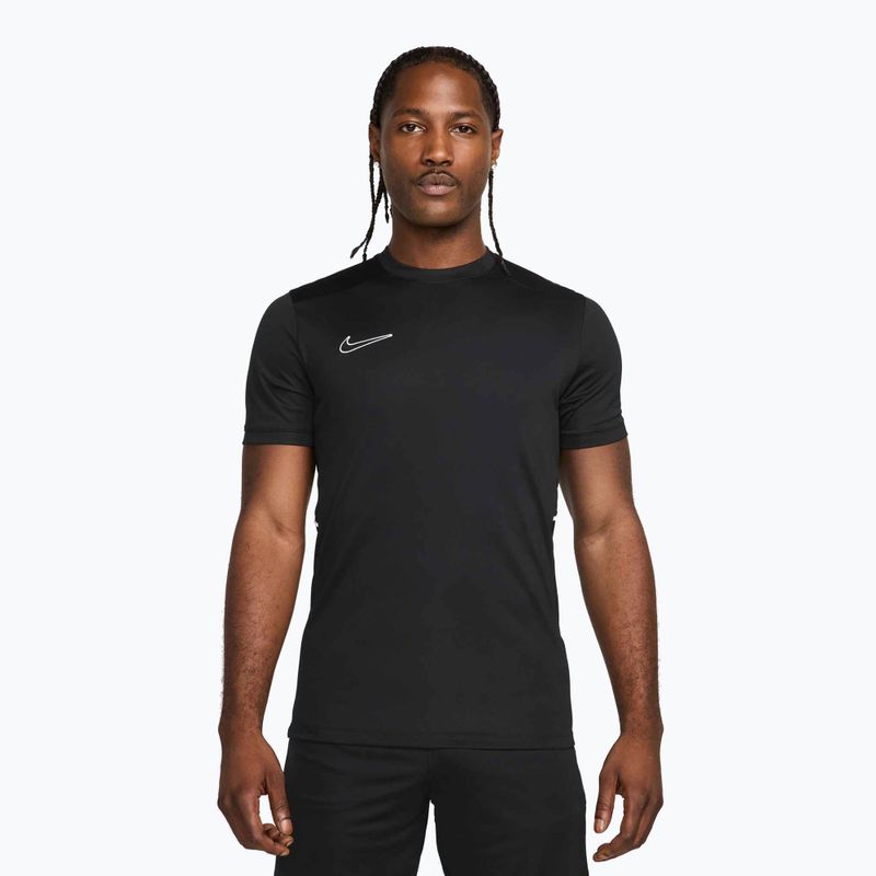 Tricou de fotbal pentru bărbați Nike Academy Dri-Fit black/black/white/white