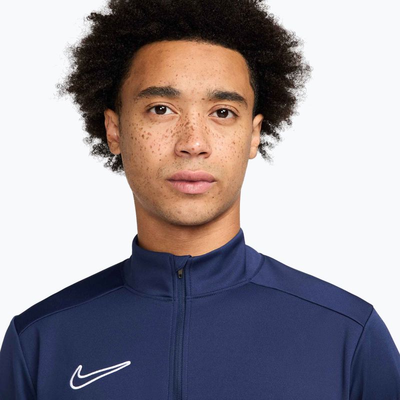Longsleeve de fotbal pentru bărbați Nike Academy Dri-Fit Drill Top midnight navy/midnight navy/white 4